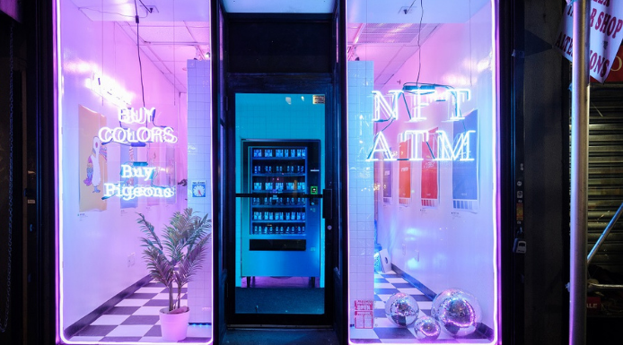 Il primo distributore automatico di arte digitale è a New York