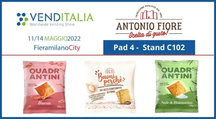 Road to Venditalia 2022. In anteprima le novità Antonio Fiore Alimentare