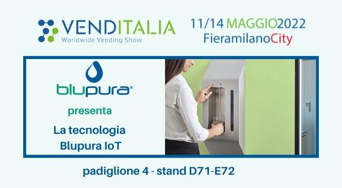 A Venditalia 2022 la tecnologia Blupura IoT: l’unica accessibile a tutti!