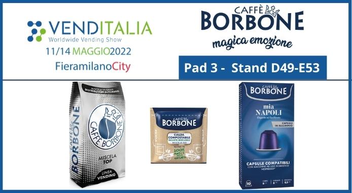 Road to Venditalia 2022. In anteprima le novità Caffè Borbone