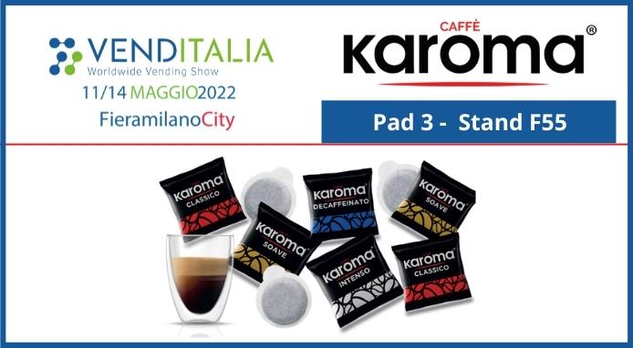 Road to Venditalia 2022. In anteprima le novità Caffè Karoma