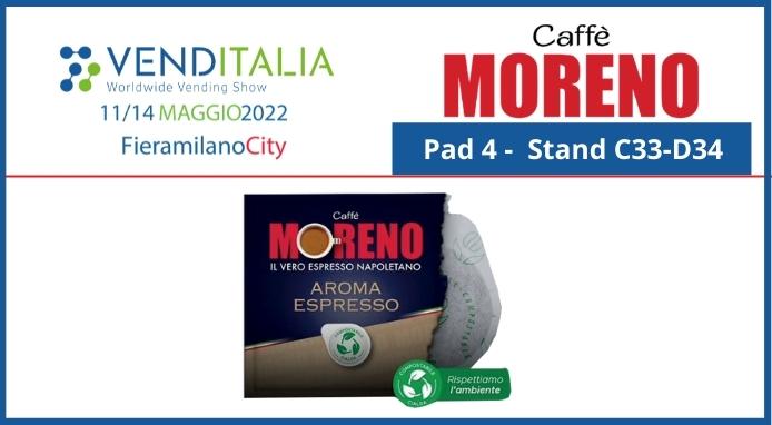 Road to Venditalia 2022. In anteprima le novità Caffè Moreno