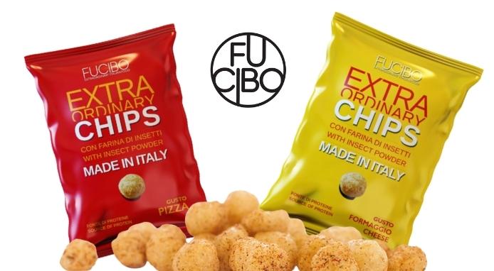 Le Chips di Fucibo, le prime realizzate con farine di insetti
