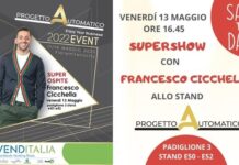 A Venditalia 2022 Supershow di Francesco Cicchella allo stand di Progetto Automatico