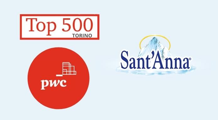 Acqua Sant’Anna SpA tra le Top 500 aziende di Torino secondo PwC