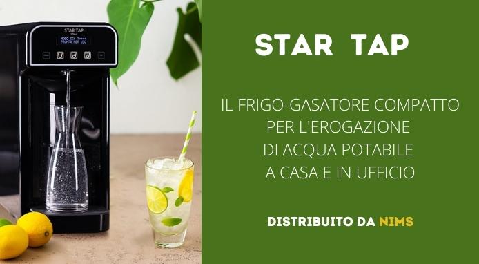 STAR TAP di NIMS, il frigo-gasatore compatto per l’erogazione di acqua potabile