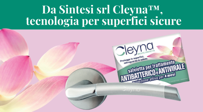 Vending News Da Sintesi srl Cleyna™, tecnologia per superfici sicure 1