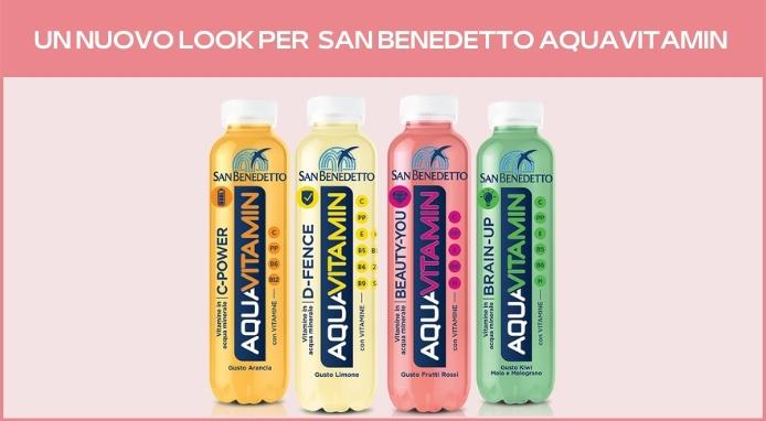 San Benedetto presenta la nuova veste grafica di Aquavitamin