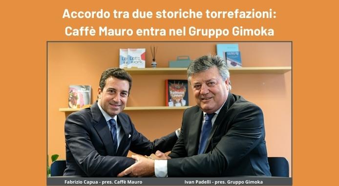 Accordo tra due storiche torrefazioni: Caffè Mauro entra nel Gruppo Gimoka