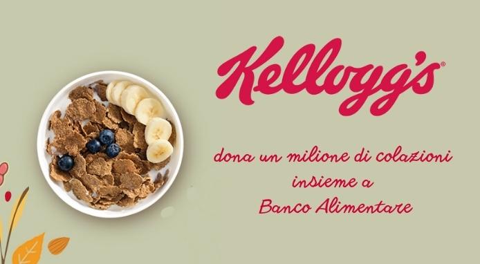 Kellogg Italia dona 1 milione di colazioni insieme a Banco Alimentare