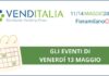 VENDITALIA 2022. Gli eventi di venerdì 13 maggio