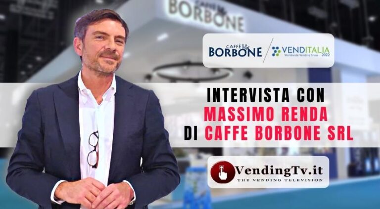 Venditalia 2022: l’intervista di VendingTv allo stand Caffè Borbone
