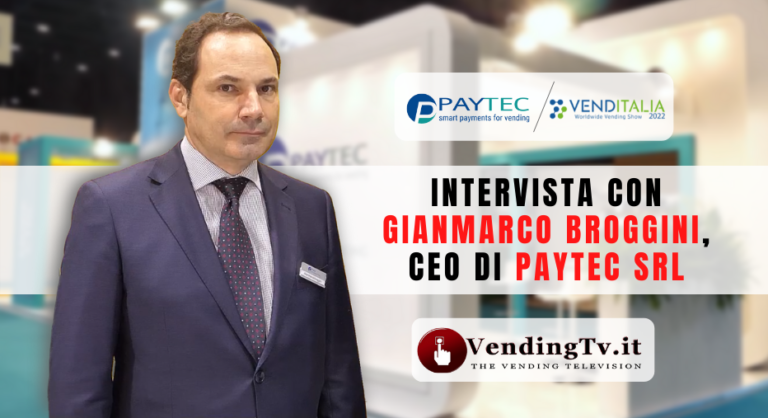 Venditalia 2022: l’intervista di VendingTV allo stand Paytec