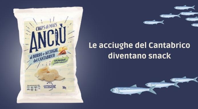 Con Anciù le Acciughe del Cantabrico diventano snack