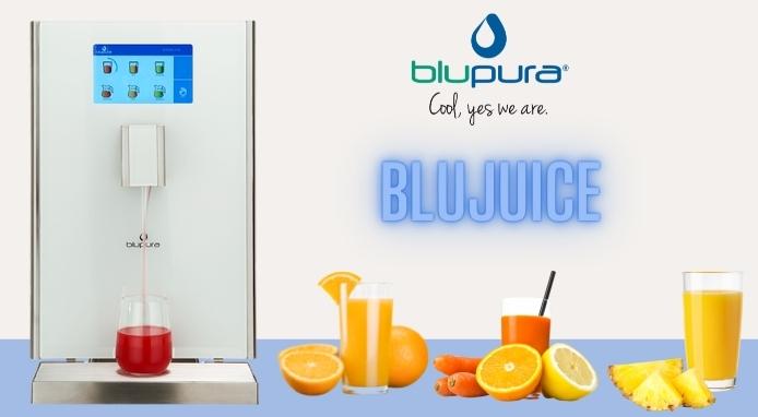 Blujuice è la novità per l’estate di Blupura dedicata al Vending e all’HoReCa