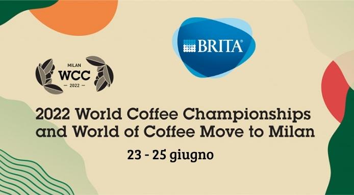 BRITA sponsor ufficiale dei campionati mondiali Cup Tasters al World of Coffee