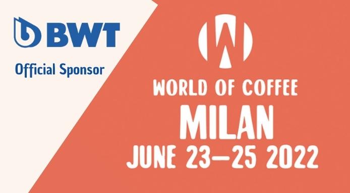 Al via oggi World of Coffee con BWT sponsor ufficiale dell’evento