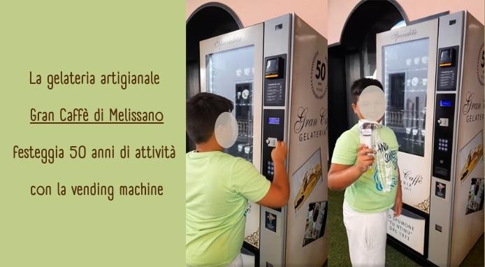 Il gelato artigianale di qualità arriva nella vending machine