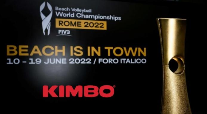Kimbo Official Supplier dei Mondiali di Beach Volley di Roma