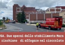Due operai dello stabilimento Mars in USA rischiano di affogare nel cioccolato