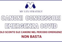 MV LEX STRATEGY – Appalti e COVID: lo sconto sui canoni in periodo emergenziale non basta