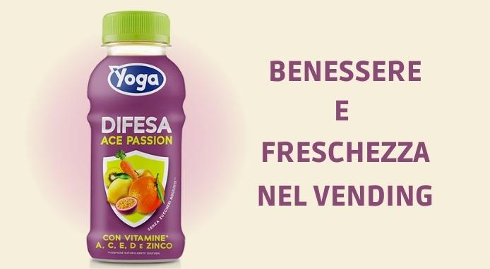 Arriva nel Vending Yoga Difesa ACE Passion e porta benessere e freschezza