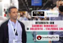 Venditalia 2022: l’intervista di VendingTv a Carmine Rondinelli di Dolcevita – Italfoods