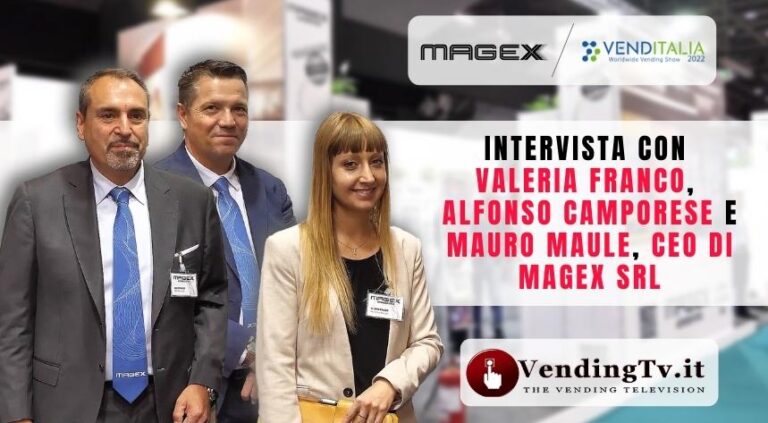 Venditalia 2022: l’intervista di VendingTV allo stand Magex