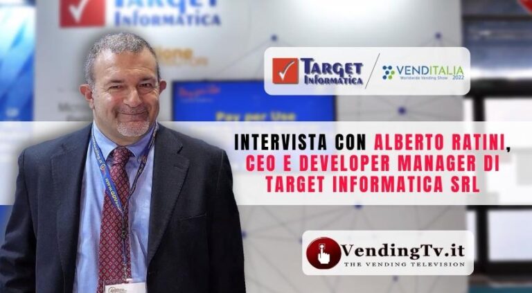 Venditalia 2022: l’intervista di VendingTv allo stand Target Informatica