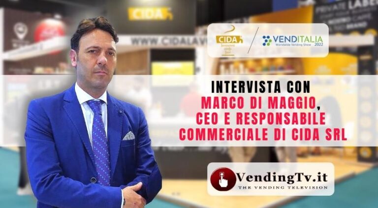 Venditalia 2022: l’intervista di VendingTV allo stand CIDA – MokaMoka Caffè