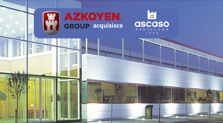 Azkoyen completa la sua offerta per il mercato con l’acquisizione di Ascaso