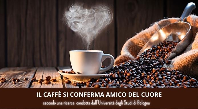 Caffè amico del cuore:  nuove conferme da uno studio dell’Università di Bologna
