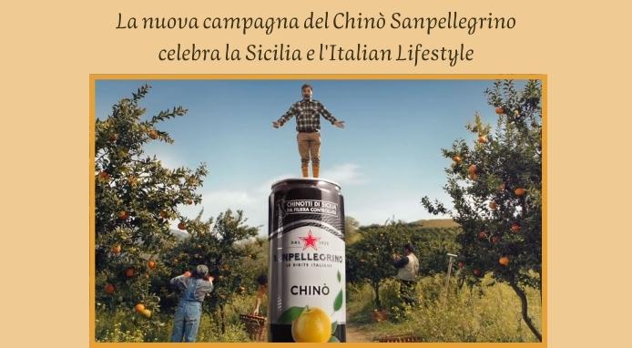 La campagna estiva del Chinò Sanpellegrino celebra la Sicilia e l’italian lifestyle