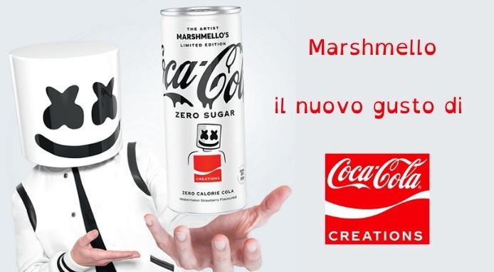 Da Coca-Cola Creations il nuovo gusto in collaborazione con l’artista Marshmello