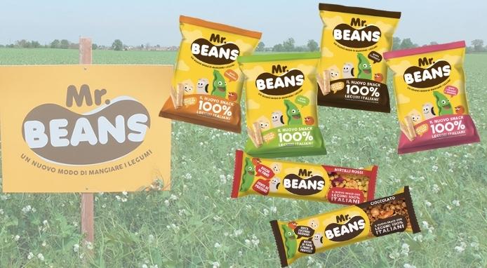MR. BEANS, gli snack di legumi in bustina e barretta sostenibili per natura