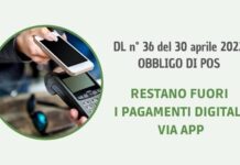 Obbligo di POS ed esclusione dei pagamenti via app: discussione aperta