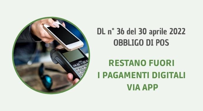 Obbligo di POS ed esclusione dei pagamenti via app: discussione aperta