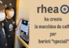 Rhea partecipa al progetto Seed of Inspiration con una macchina per baristi speciali