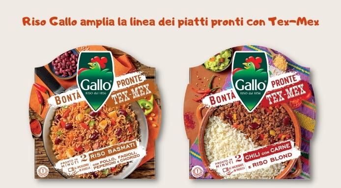 Da Riso Gallo arrivano le nuove bontà pronte Tex-Mex