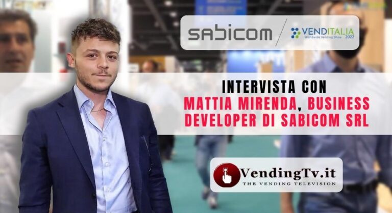 Venditalia 2022: l’intervista di VendingTV allo stand Sabicom Srl