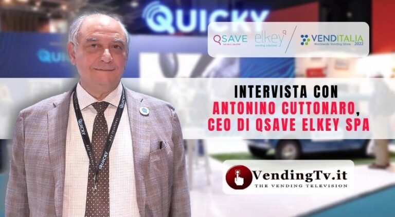 Venditalia 2022: l’intervista di VendingTV allo stand Qsave – Elkey SpA
