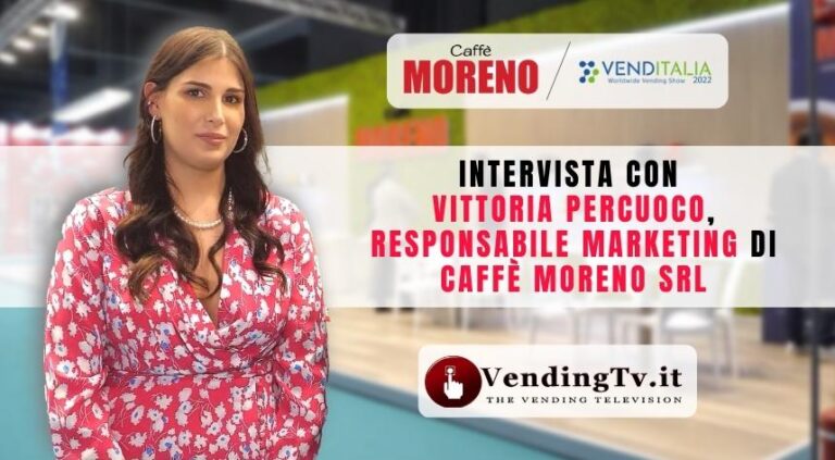 Venditalia 2022: l’intervista di VendingTV allo stand Caffè Moreno srl