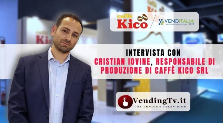 Venditalia 2022: l’intervista di VendingTV allo stand Caffè Kico srl