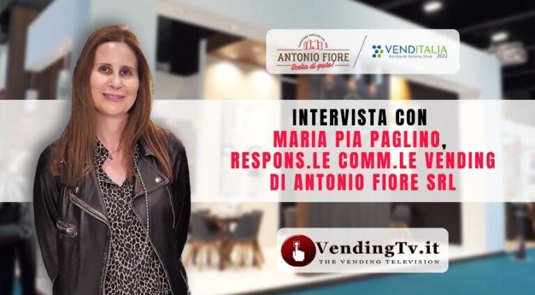 Venditalia 2022: l’intervista di VendingTV allo stand Antonio Fiore srl