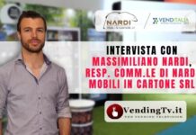 Venditalia 2022: l’intervista di VendingTV allo stand Nardi Mobili in Cartone srl