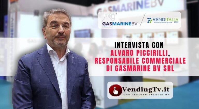 Venditalia 2022: l’intervista di VendingTV allo stand Gasmarine BV srl
