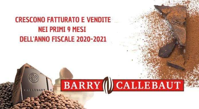 Risultati in crescita per Barry Callebaut nell’esercizio 2020-2021