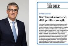 CONFIDA: il presidente Trapletti parla del mercato del Vending a Il Sole 24 Ore