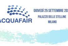 Al via a Milano giovedì 29 settembre la terza edizione di Acquafair