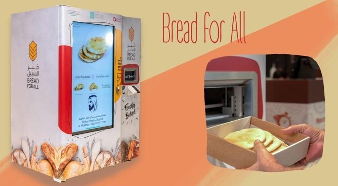 Bread for All: negli Emirati Arabi il vending per chi è in stato di necessità
